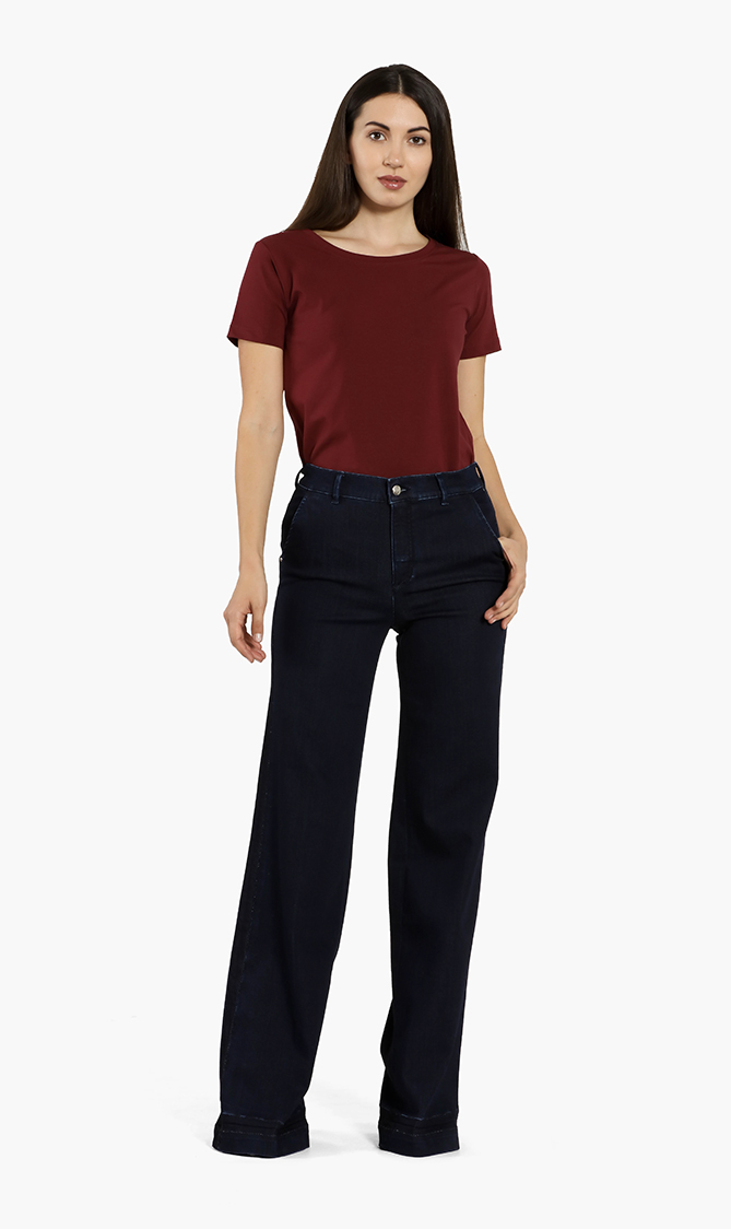 

Wide Leg Jeans, Blue