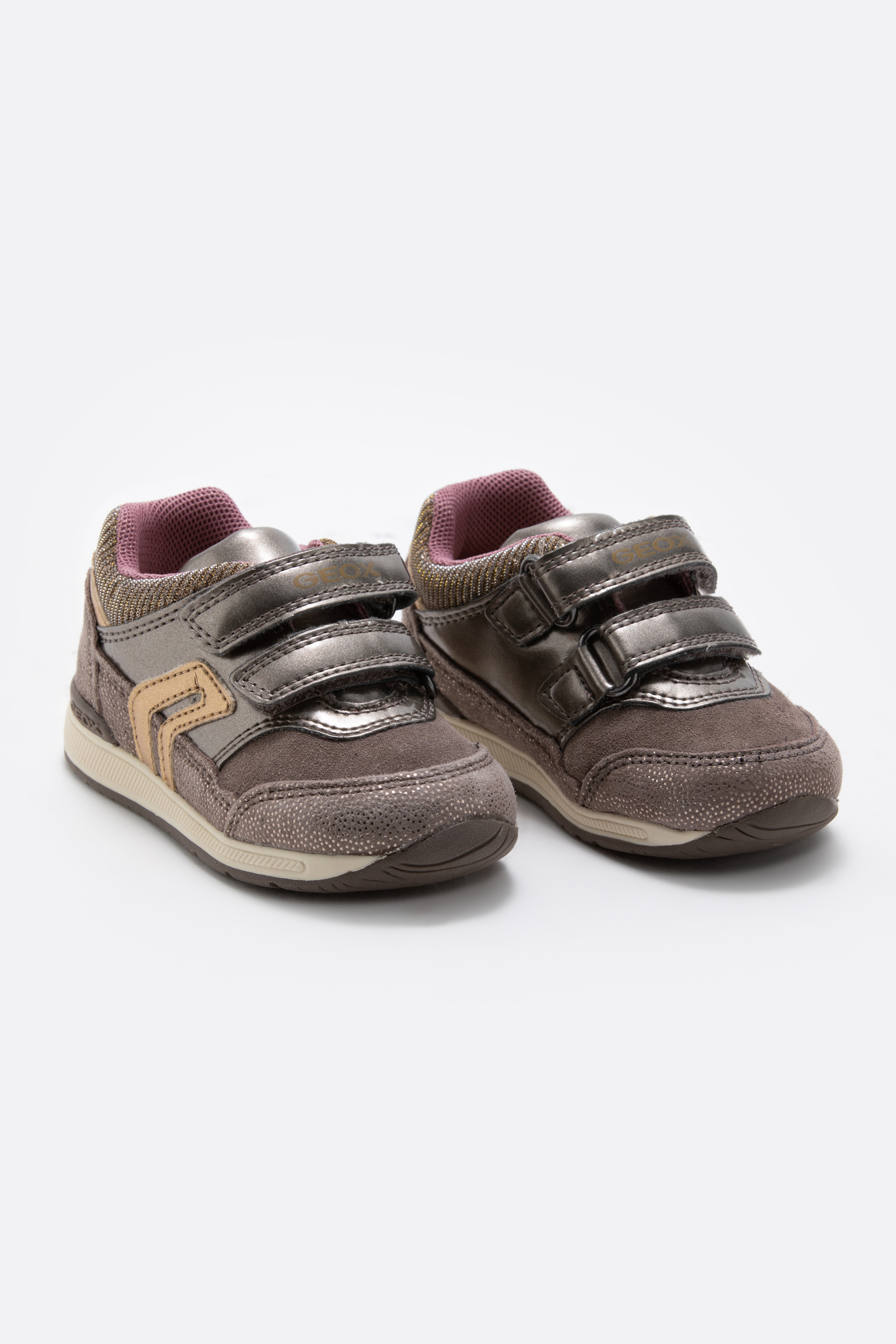 

GEOX B Rishon G. A Smoke Grey Sneakers