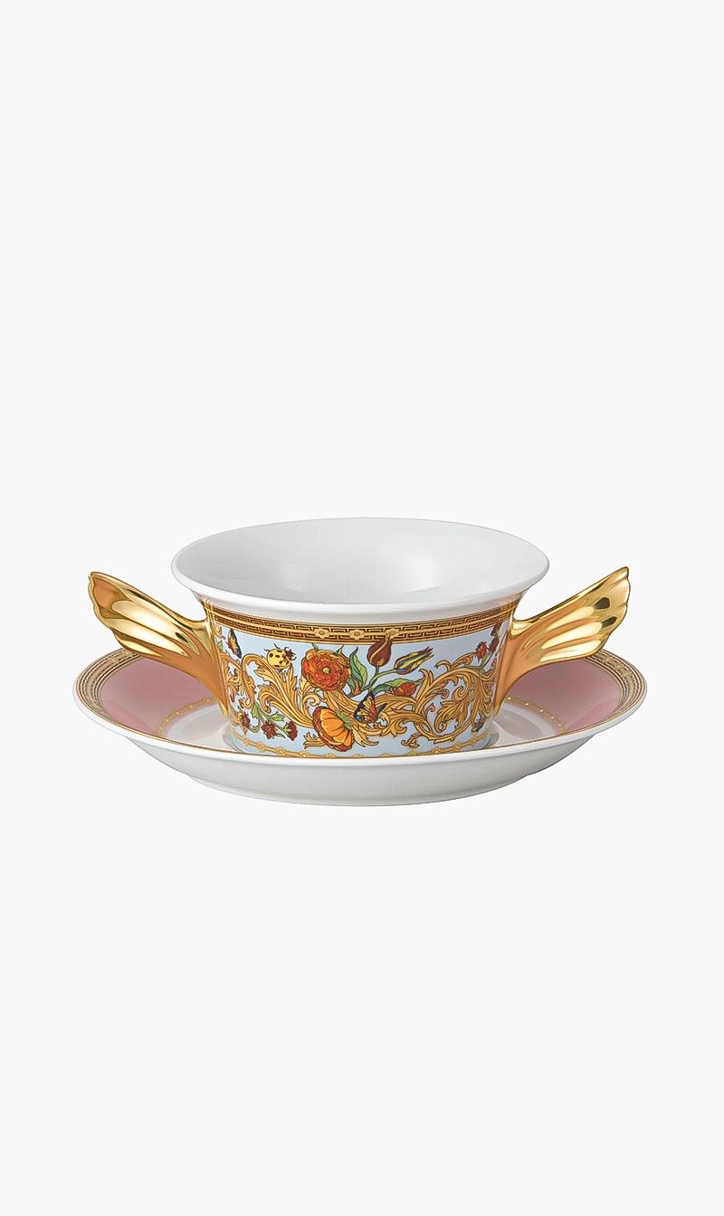 

Versace Gold Le Jardin De Versace Soup Cup | The Deal Outlet