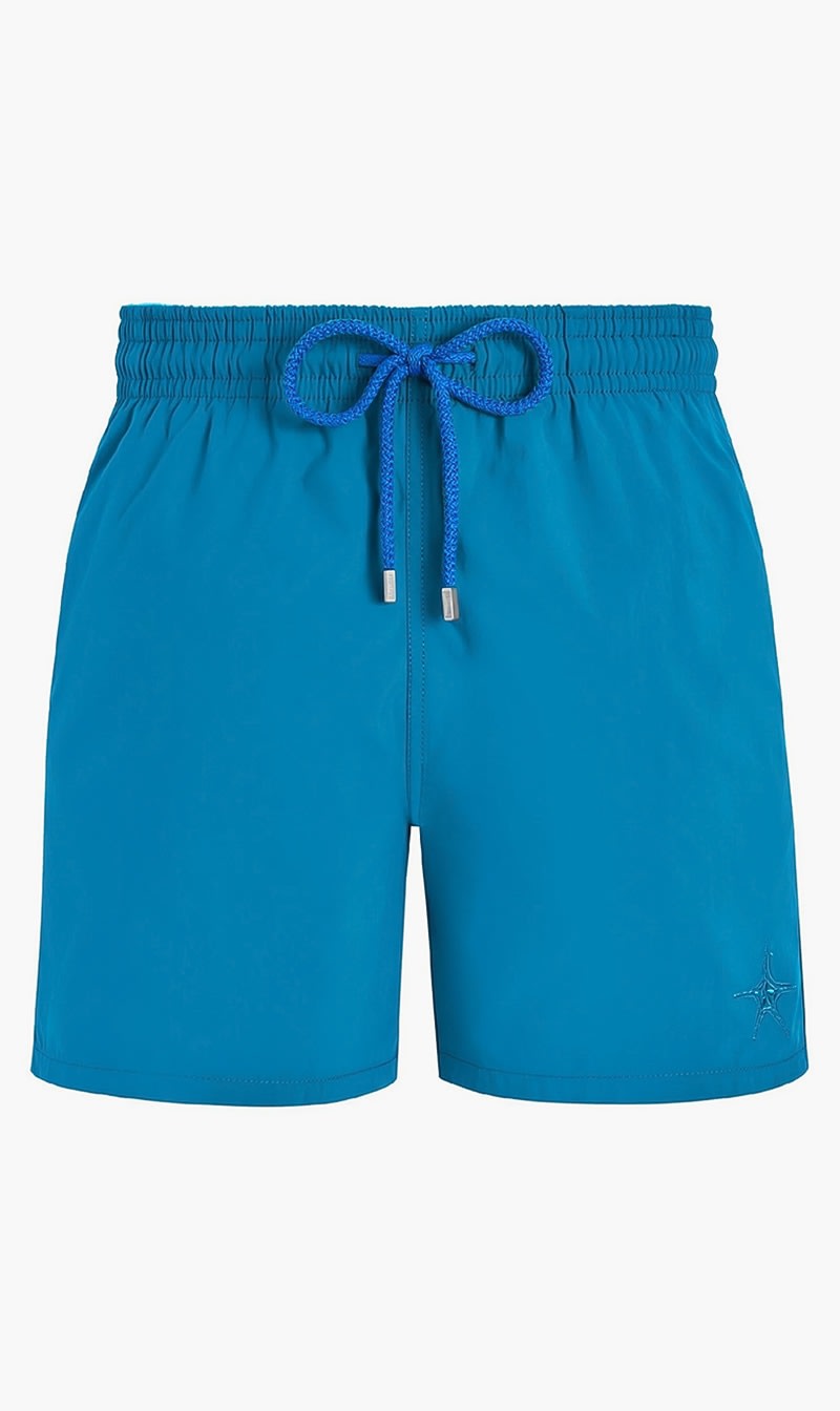 

Vilebrequin Blue Water Reactive Star Fish Swim Shorts for Men | The Deal Outlet