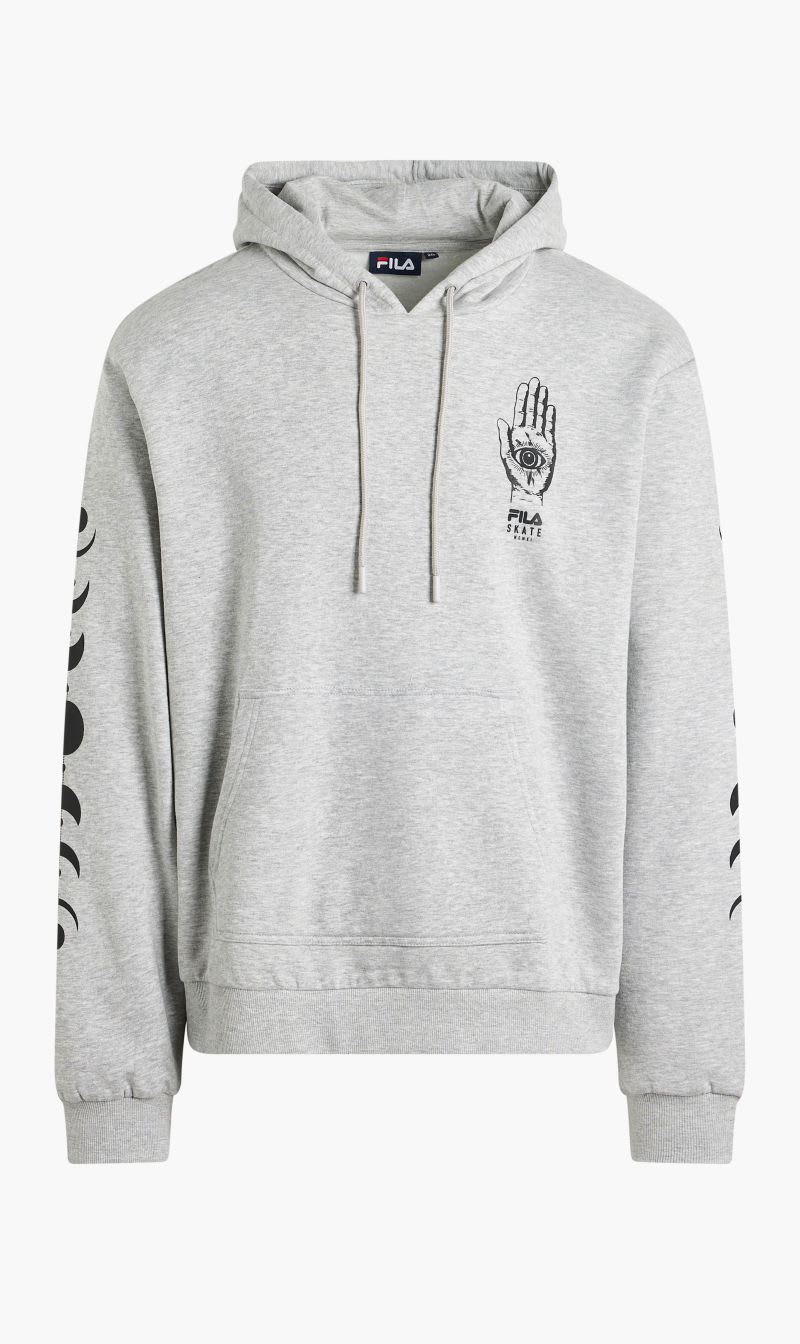 

Fila Grey Graphic Over Head Hoodie for Men | The Deal Outlet