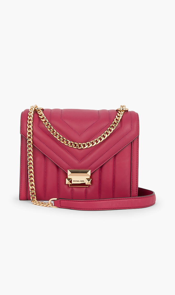 

MICHAEL KORS Whitney Large Quilted Leather Convertible Shoulder Bag