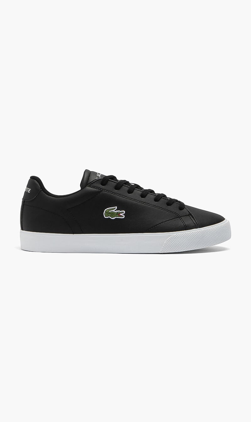 Lacoste Black Lerond Set Leather Sneakers for Men