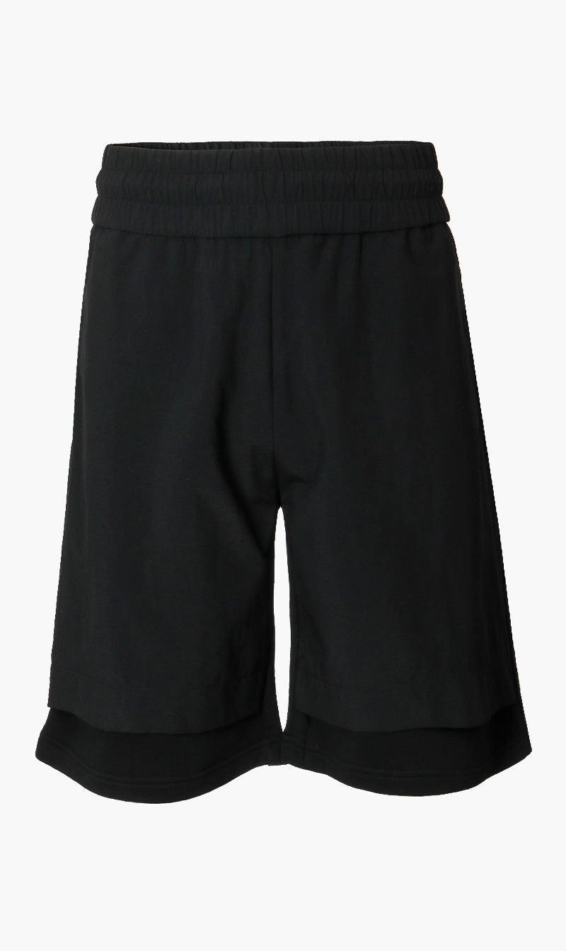 

Nylon Jersey Shorts, Black