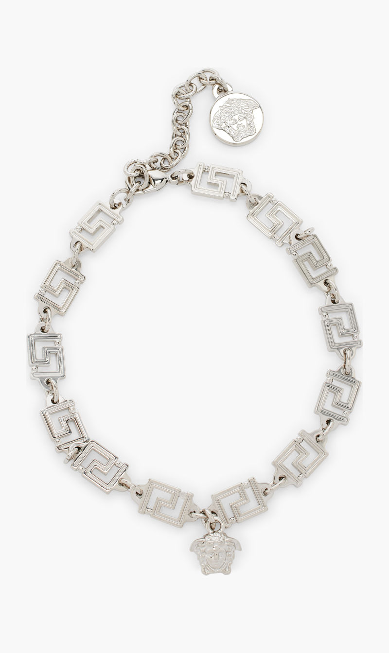

Versace Silver Bracelet Metal for Men | The Deal Outlet