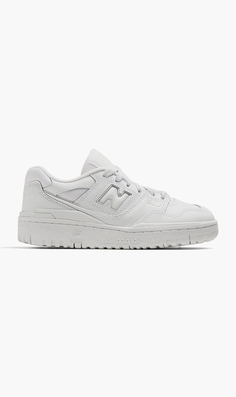 

New Balance White Bb550 Sneakers for Boys | The Deal Outlet