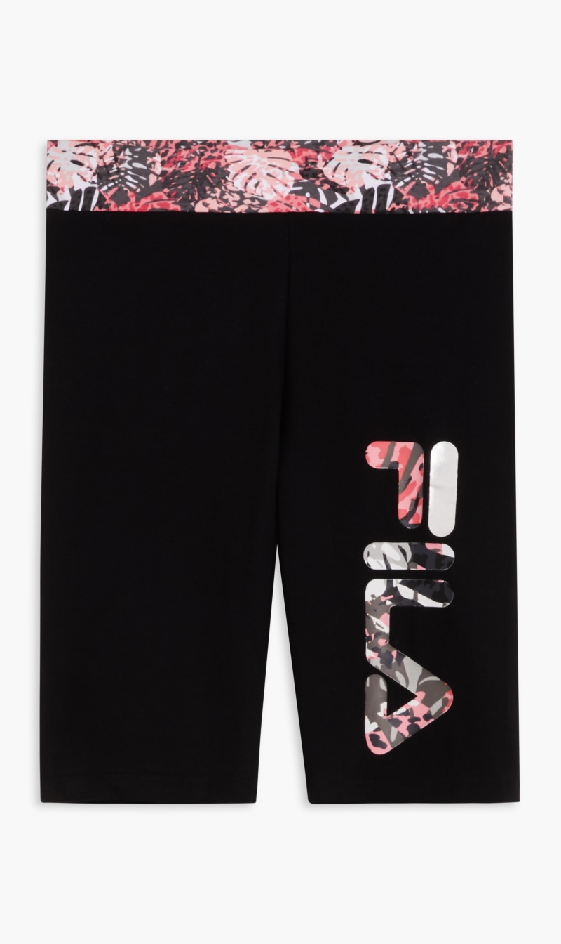 

Fila Black Light Themed Biker Pants for Women | The Deal Outlet