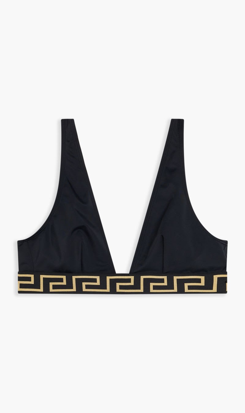 

Versace Black Swim Bikini Lycra Vita Recycled for Women | The Deal Outlet