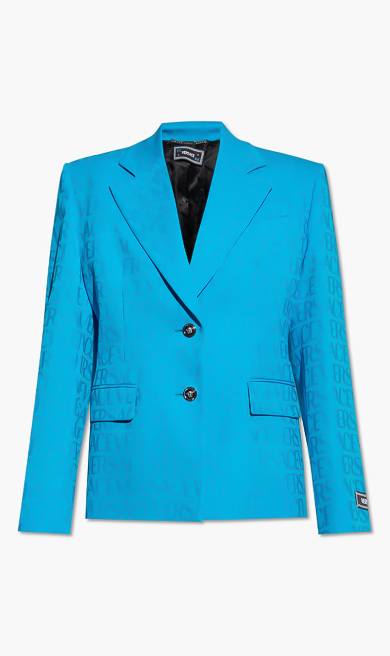 

Versace Blue Informal Jacket for Women | The Deal Outlet