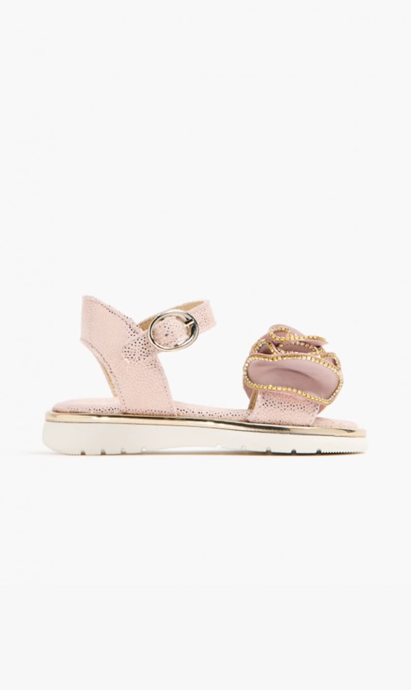 

Babywalker Pink Ruffle Sandals for Girls | The Deal Outlet