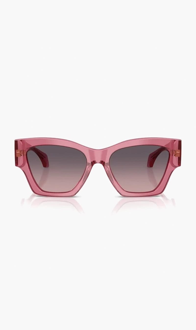 Pink Versace Brown Havana Sunglasses for Women