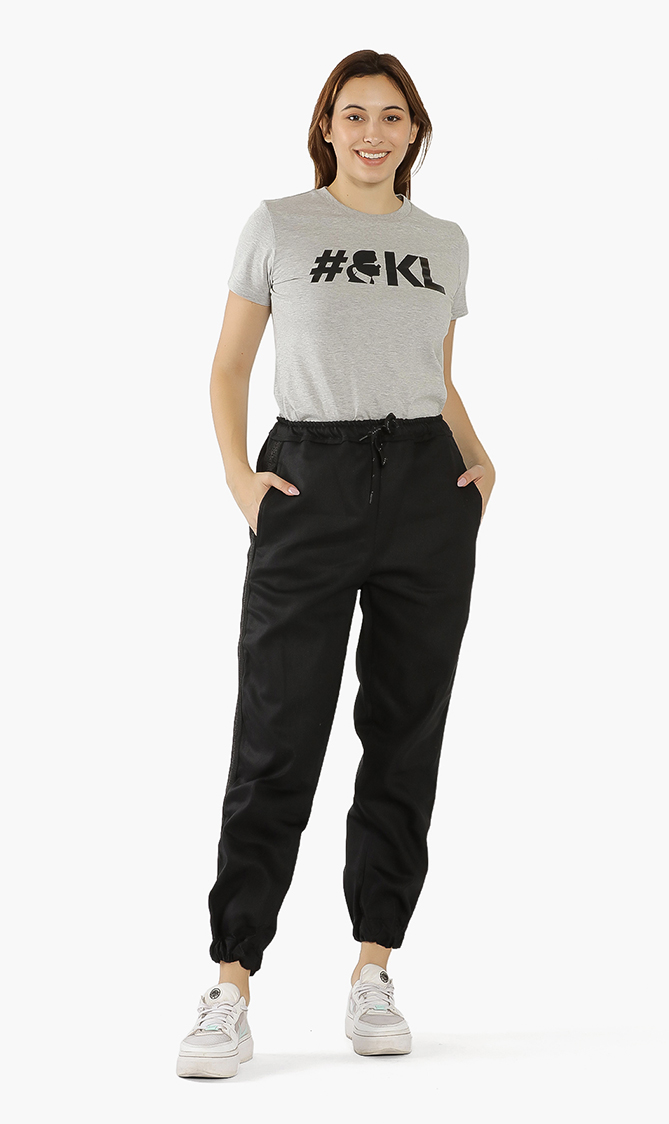 

Denim Jogger, Black