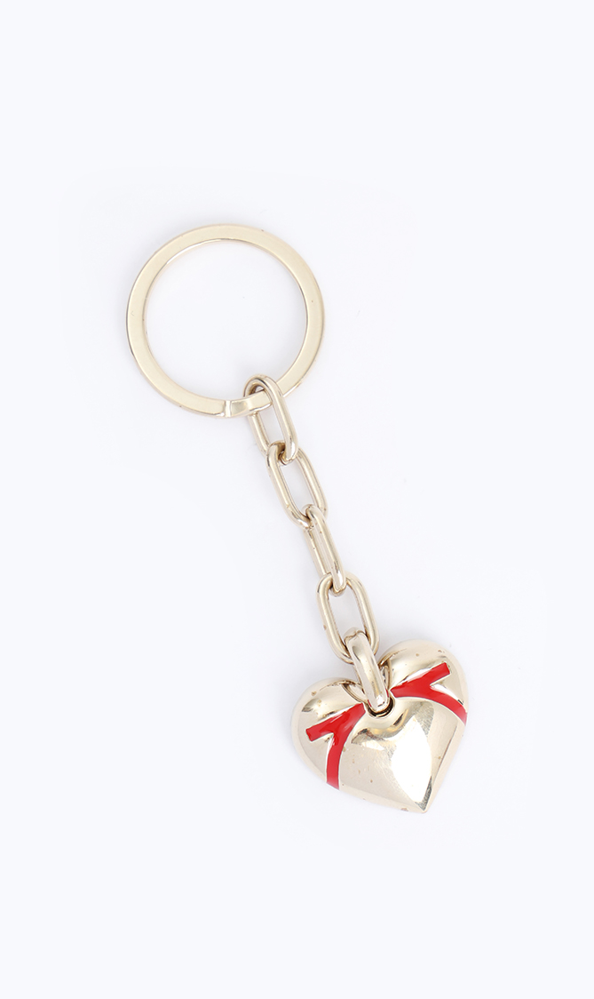 

Heart Keyring, Gold