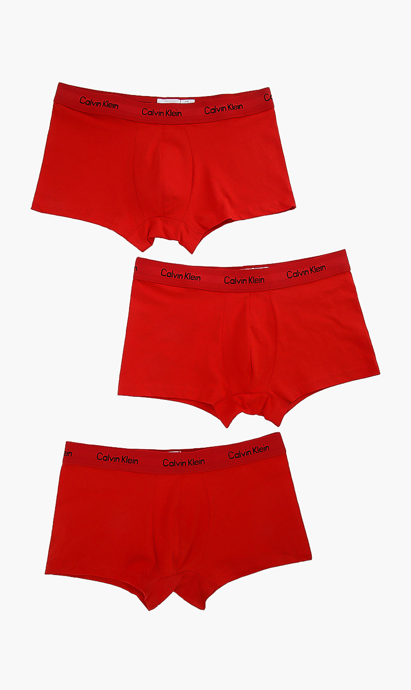 

Low Rise Trunks, Red