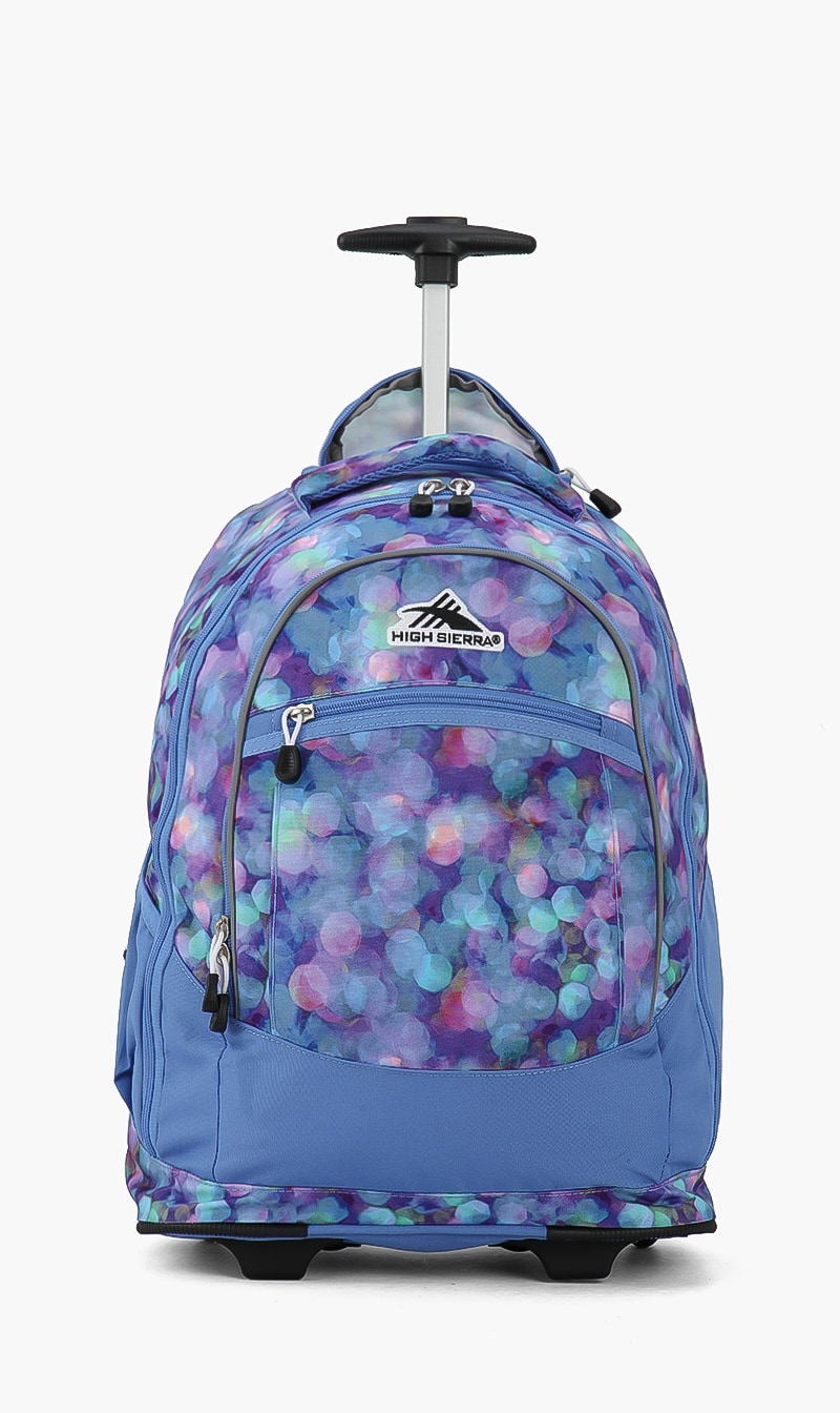 

Bubble Wheeled Backpack, Purple