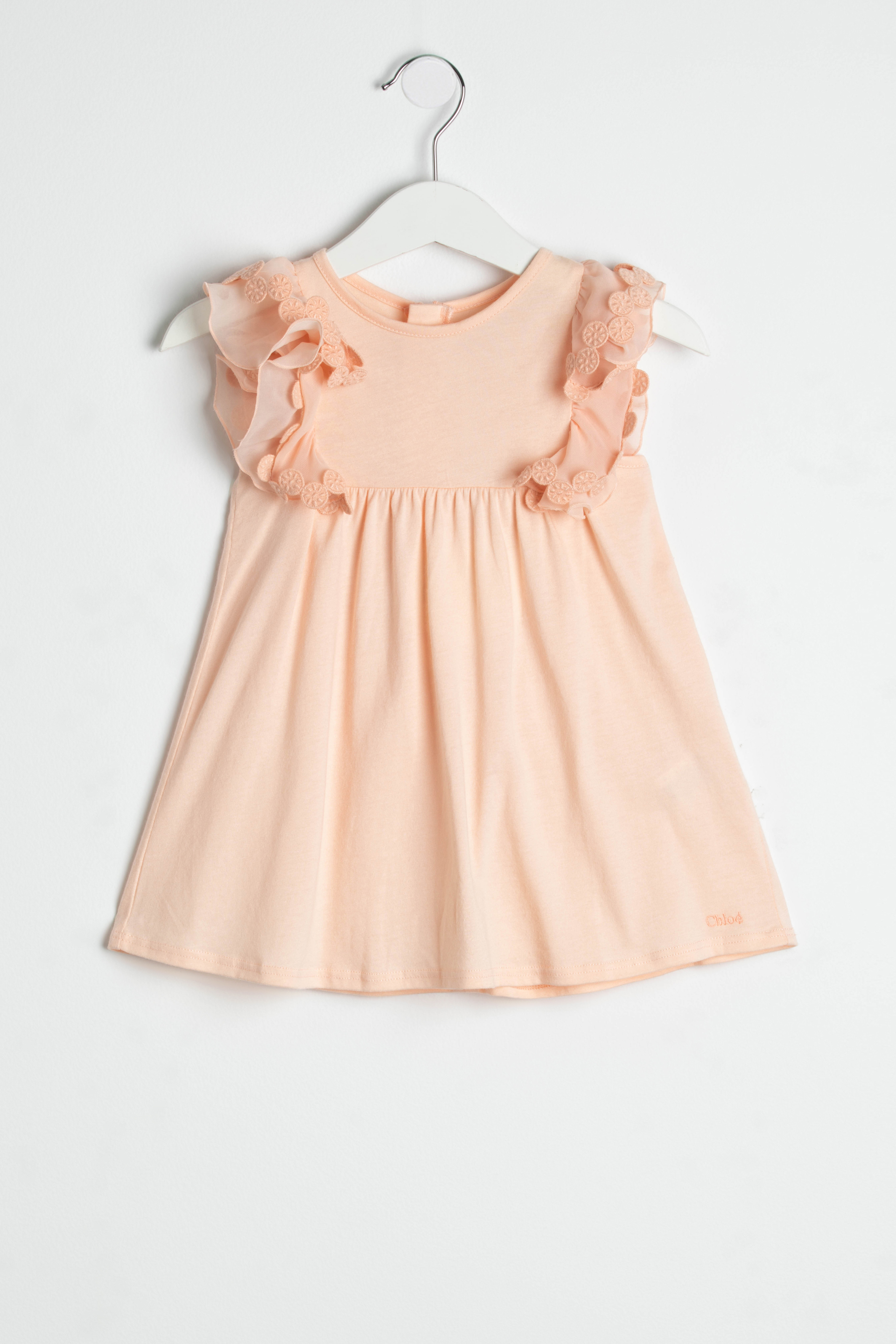 

Chloe Ruffled Sleeves Dress