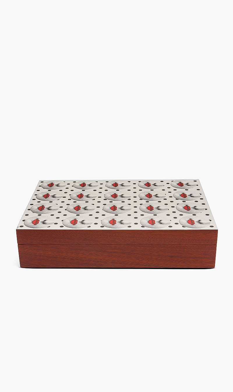 

Wooden Box Comme Des Forn, Brown