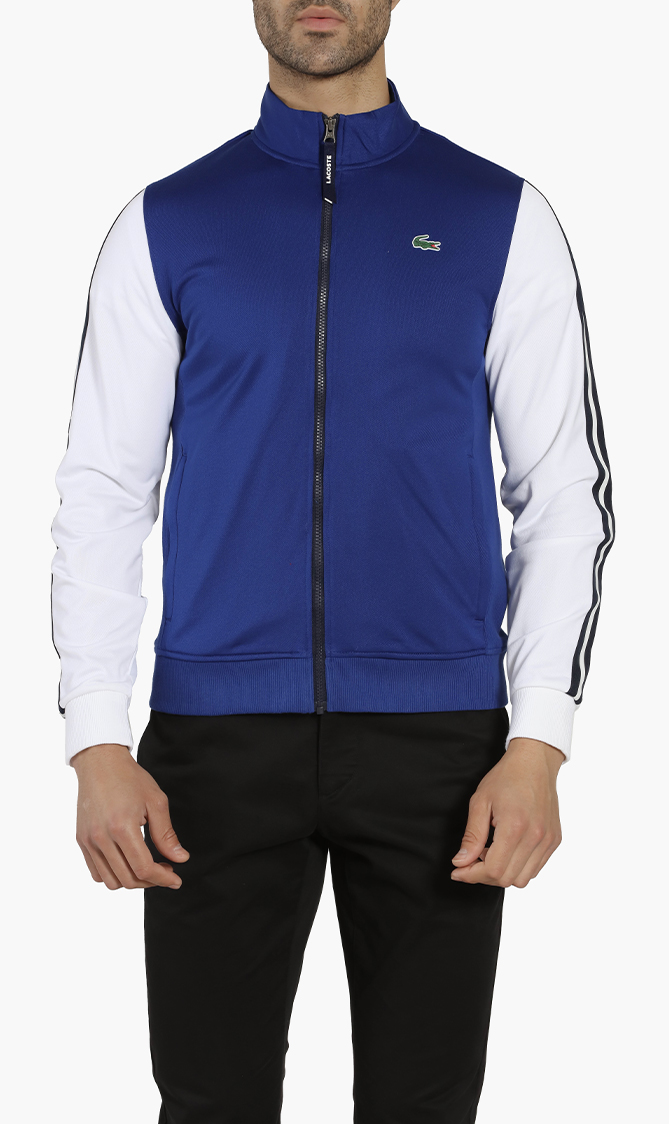 

Lacoste Sport Two-tone Technical Pique Zip Sweatshirt