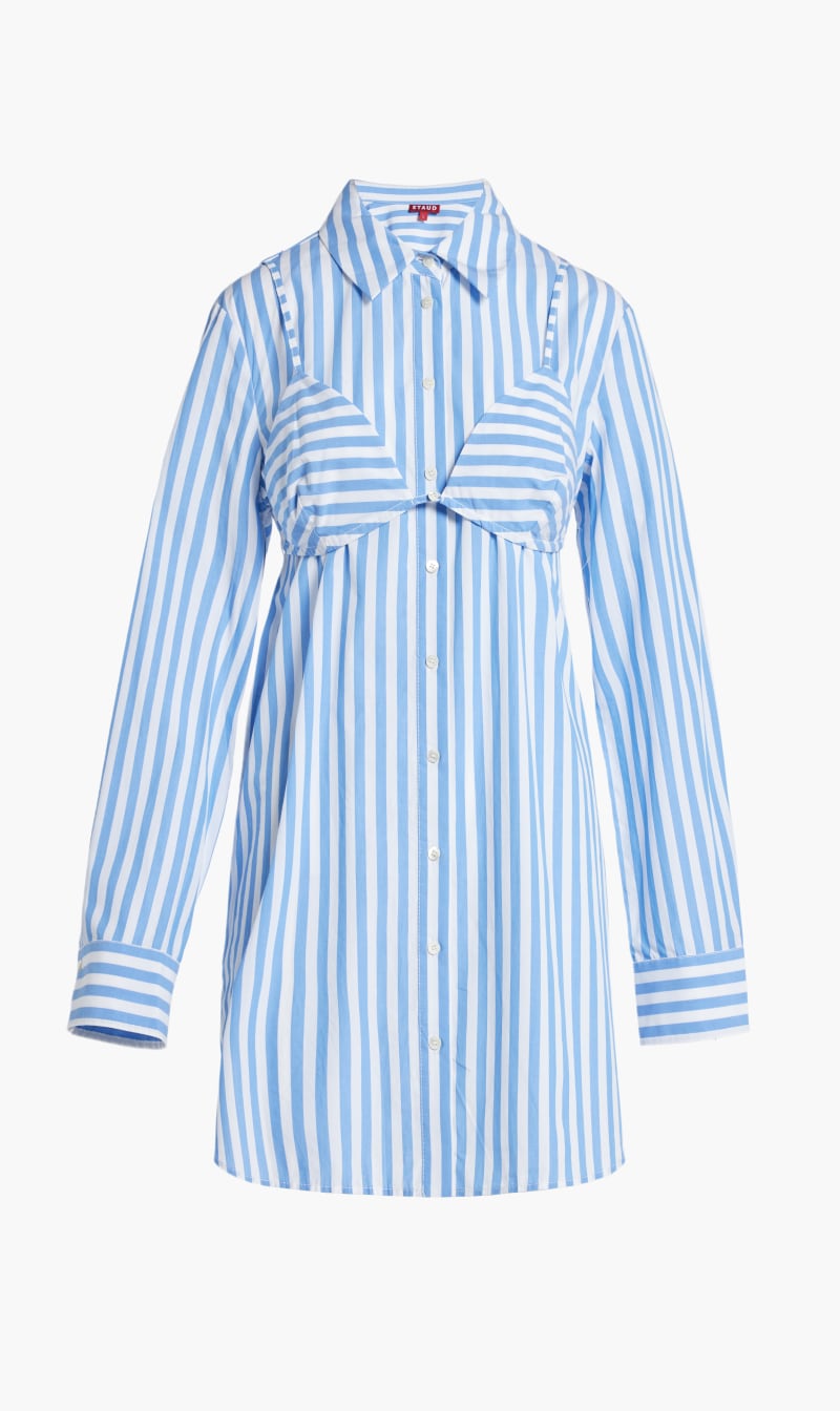 

Staud Blue Alita Tunic for Women | The Deal Outlet