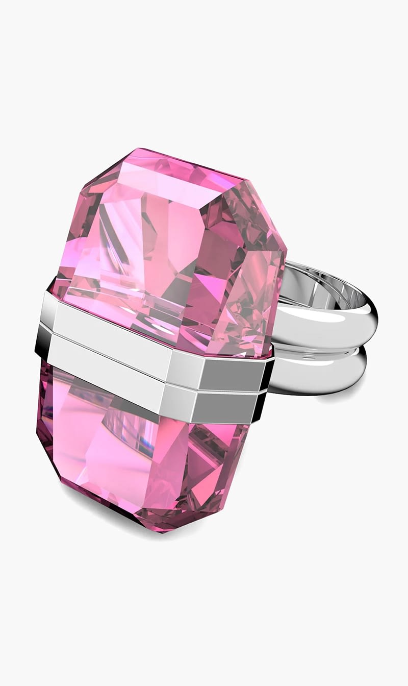 

Swarovski Pink Lucent Magnetic Ring for Women | The Deal Outlet
