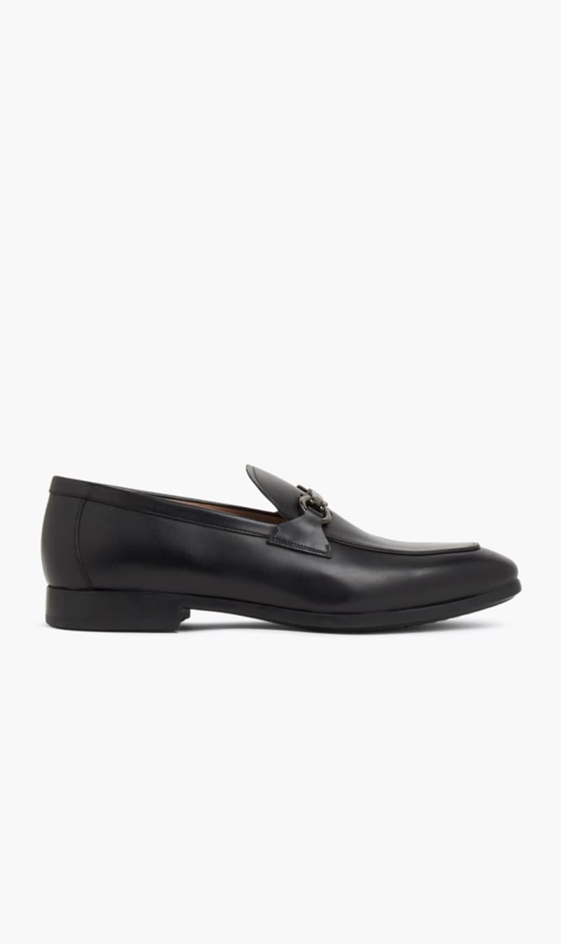 

Salvatore Ferragamo Black Gancini Loafers for Men | The Deal Outlet