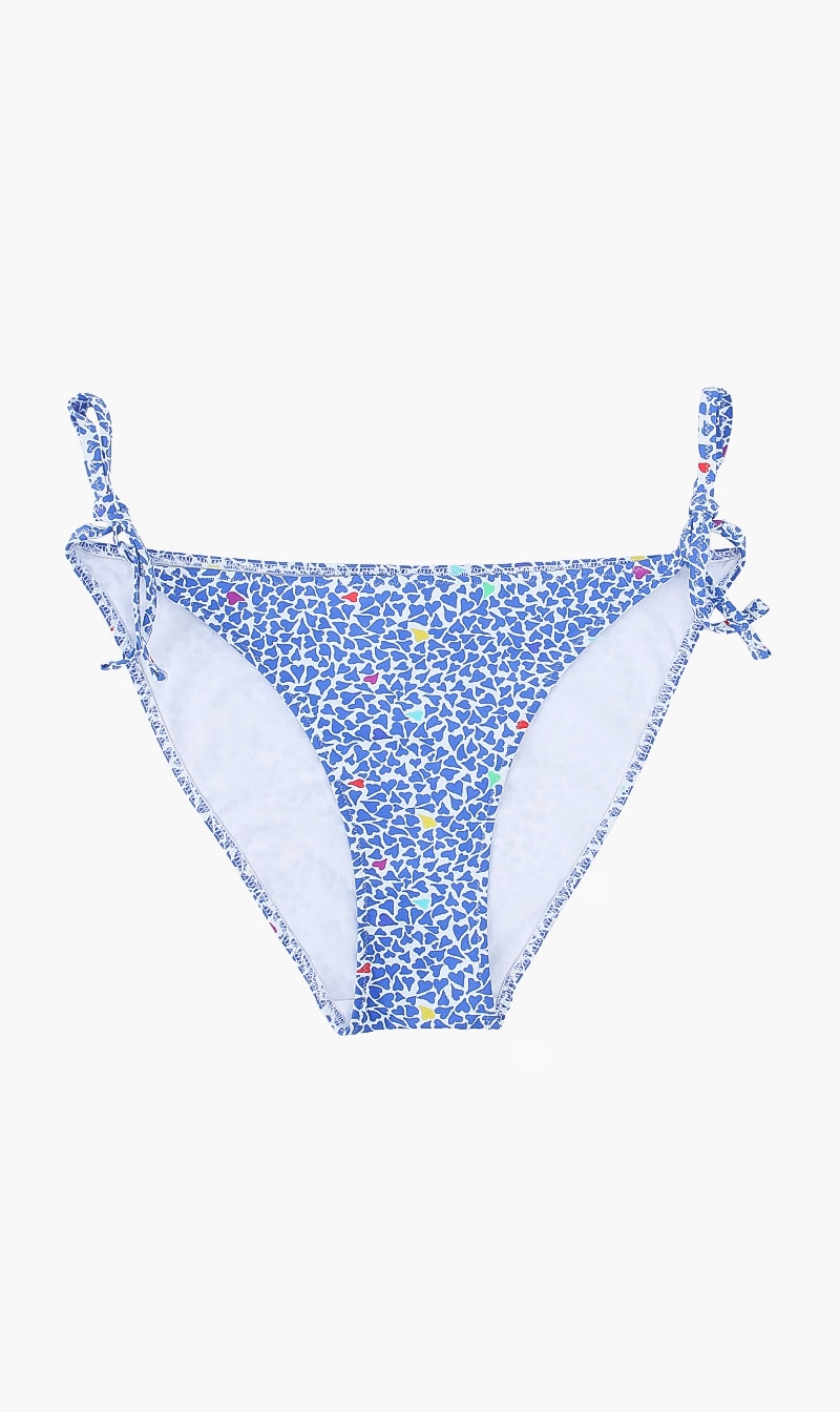 

Printed Bikini Bottom, Blue