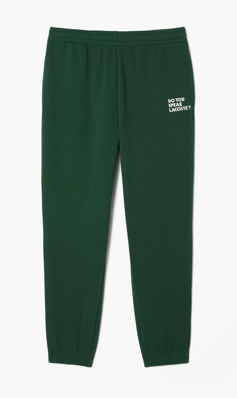 

Lacoste Green Tracksuit Trousers for Men | The Deal Outlet
