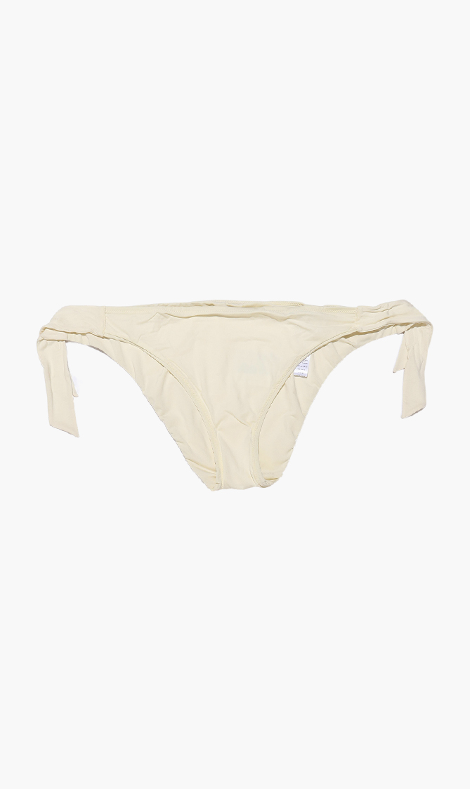 

Side Knot Bikini, White