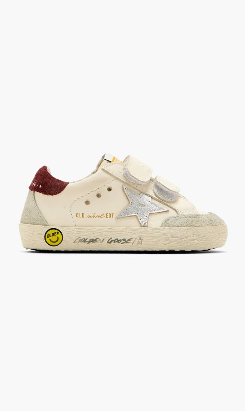

Golden Goose Deluxe Brand Beige Old School Sneakers for Girls | The Deal Outlet