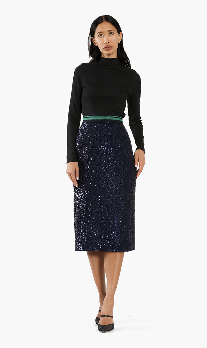 

Ted Baker Anisa Sequined Skirt