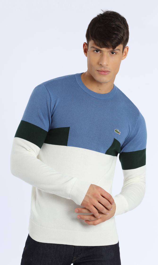 

Lacoste Crew Neck Colorblock Sweater