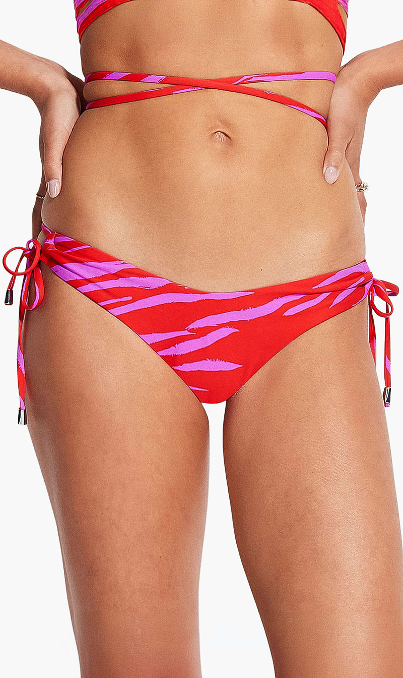 Seafolly Multi-color Skin Deep Loop Tie Side Bikini Pant for Women