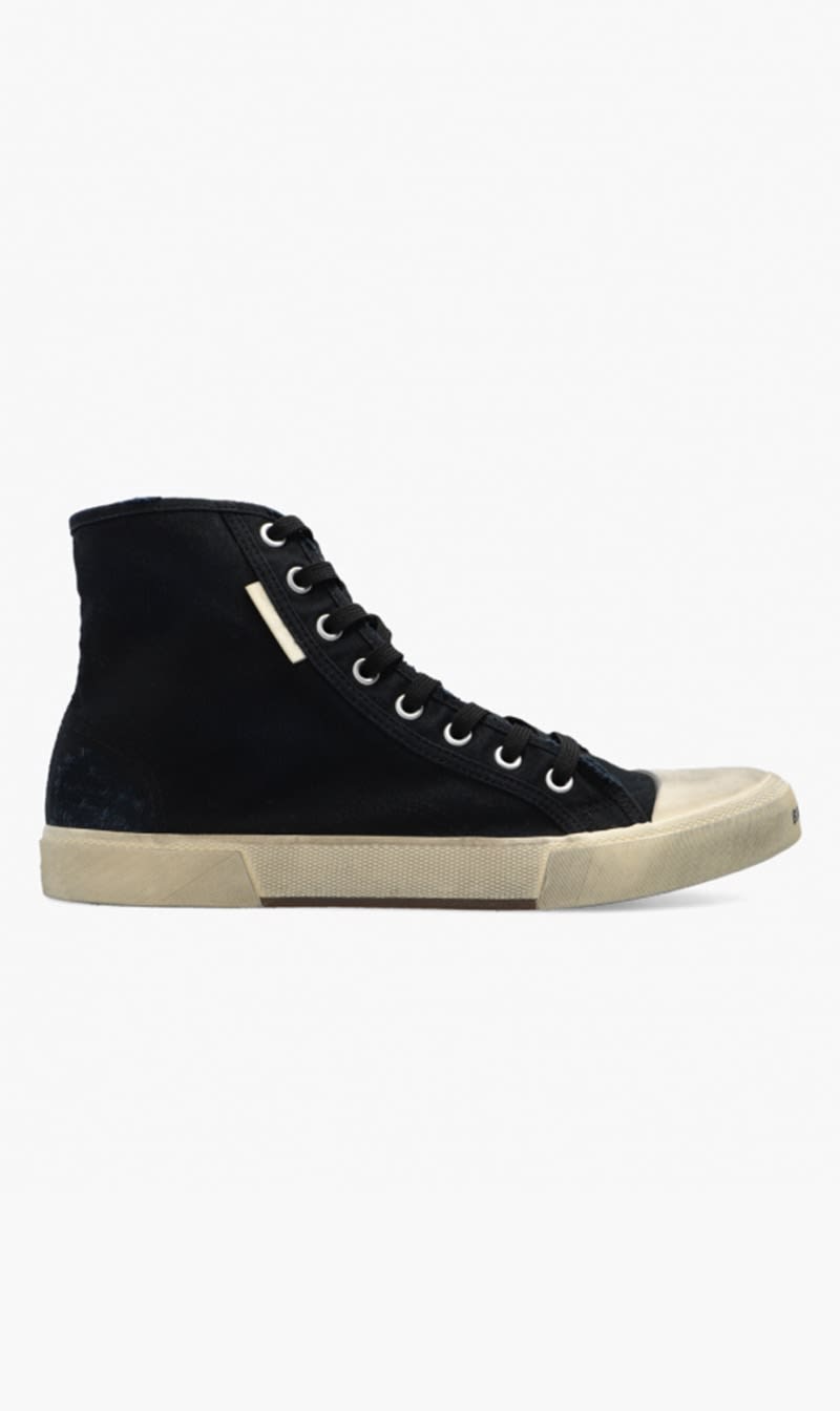 

Balenciaga Black Paris High Top Sneakers for Men | The Deal Outlet