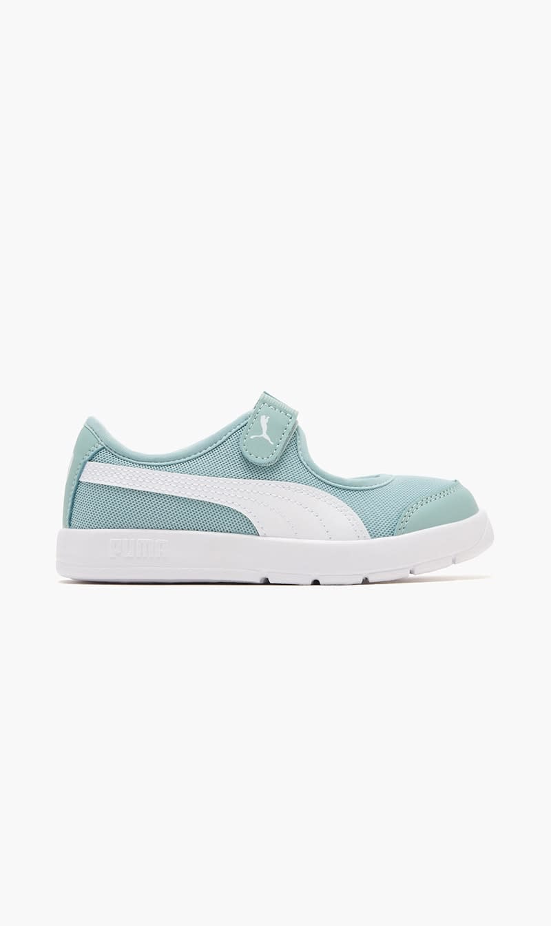 

Puma Green Courtflex V3 Lina V Sneakers for Girls | The Deal Outlet