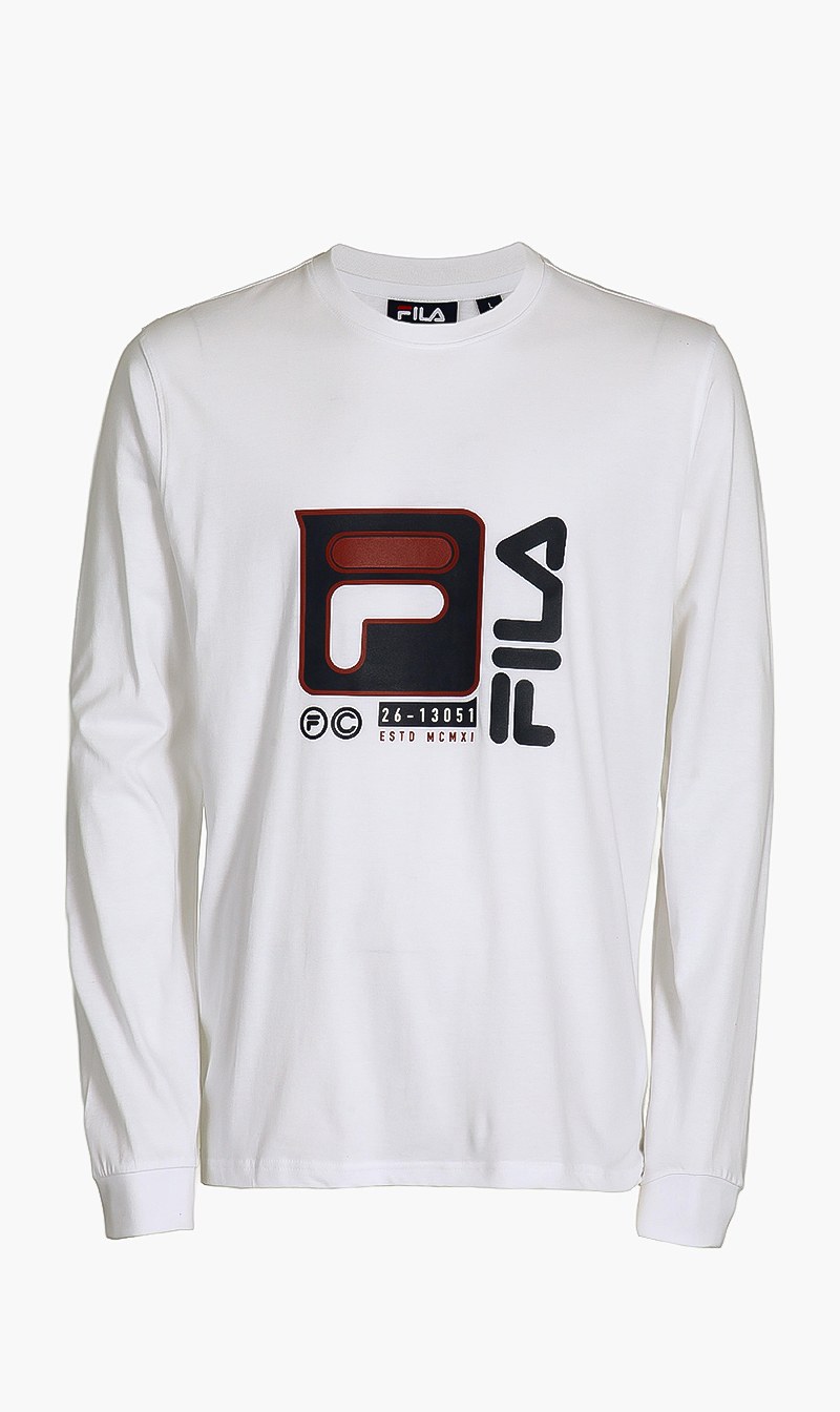 

Fila holden graphic t-shirt | the deal outlet, White