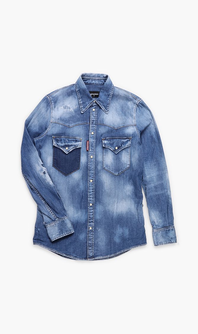 

Dsquared2 Western Denim Shirt