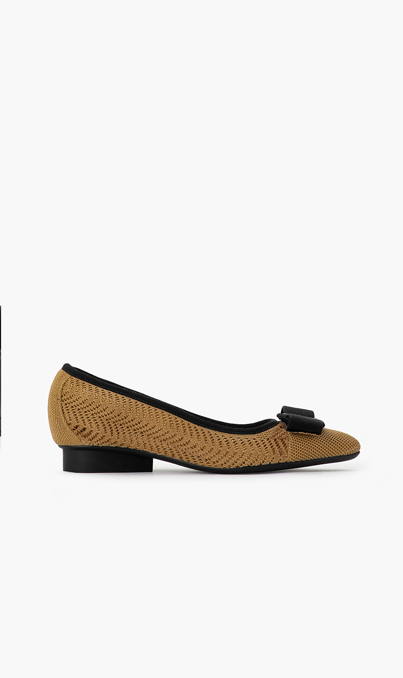 

Salvatore Ferragamo Viva Knit Ballet Flats