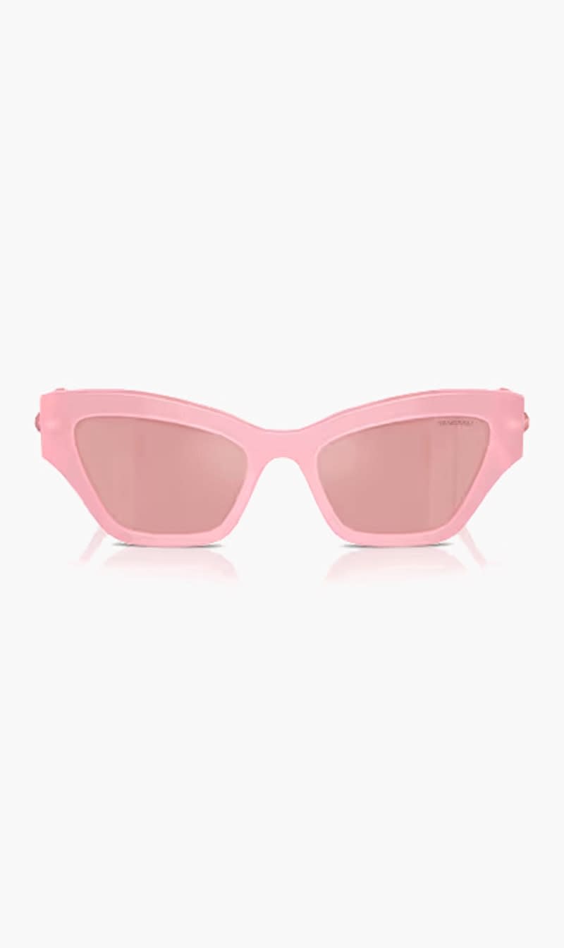 Swarovski Pink Cat Eye Sunglasses for Women