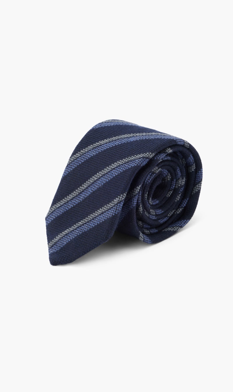 

Hackett London Black Tri Color formal Tie for Men | The Deal Outlet