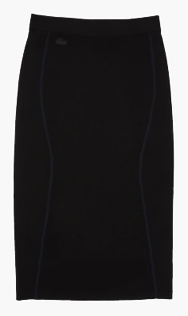 

Lacoste Black Classic Solid Skirt for Women | The Deal Outlet