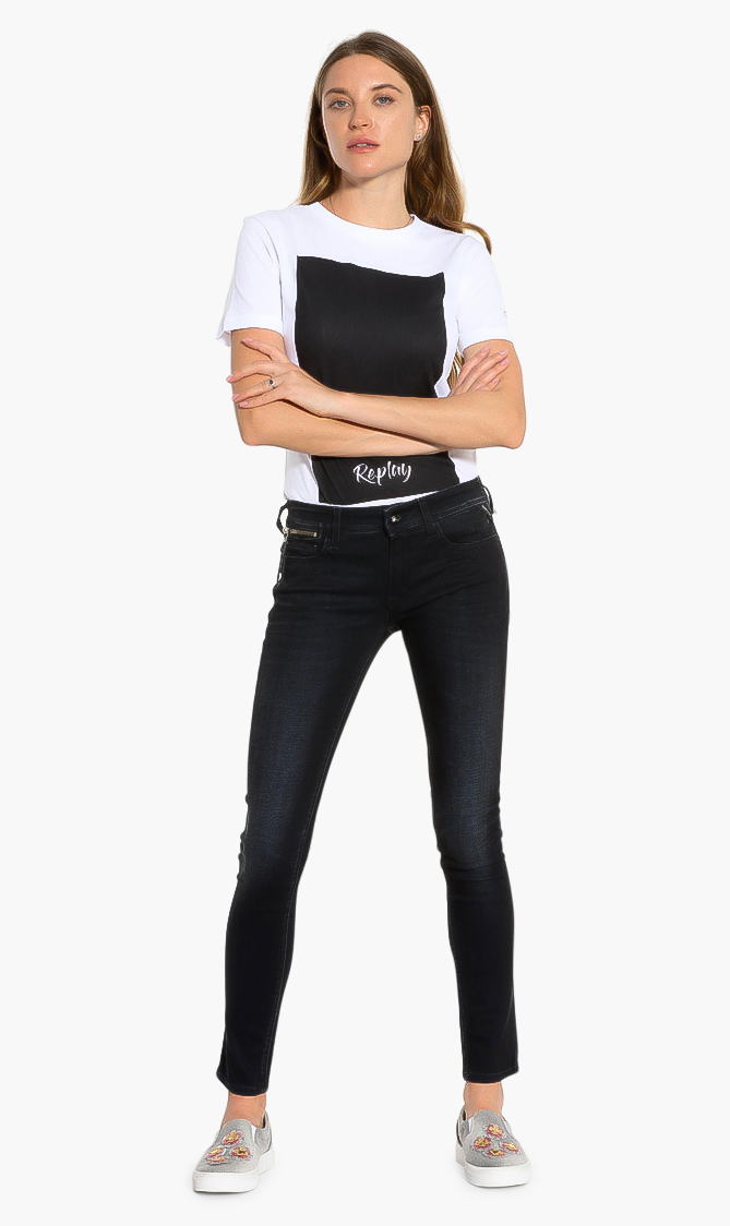 

Luz Stretch Skinny Jeans, Black