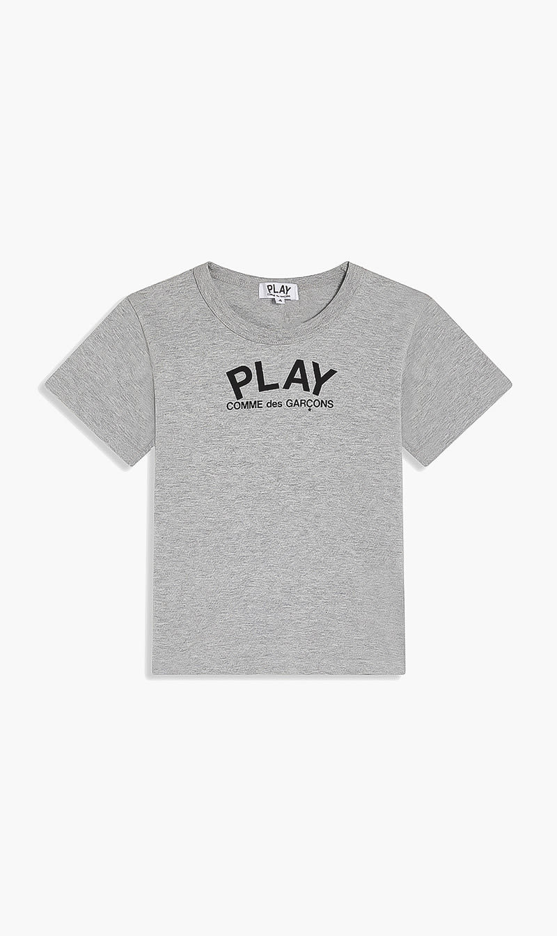 

Graphic-print Cotton T-shirt, Grey