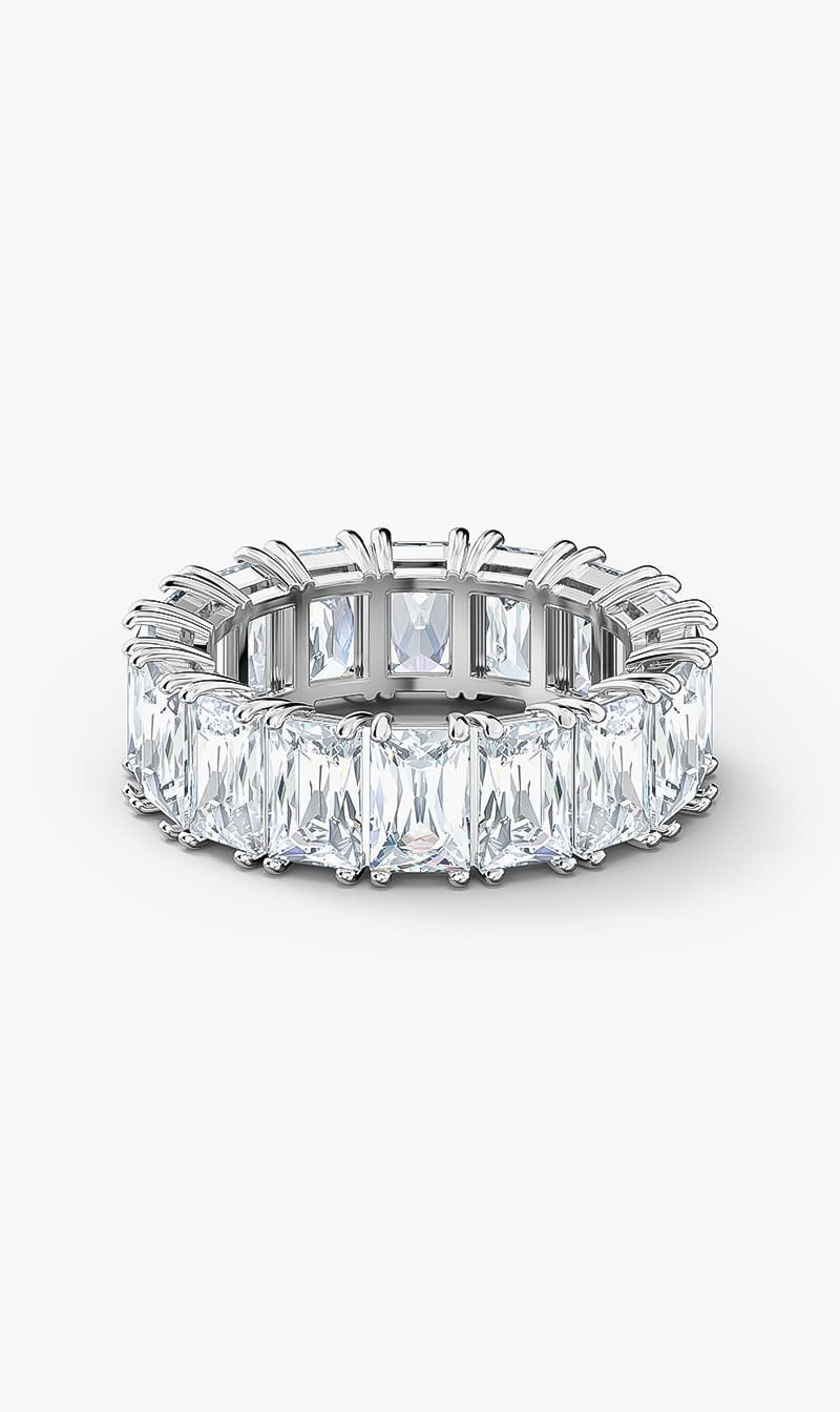 

Swarovski Others Sjc Vittore Ring 125 Czwh/rhs  Mm for Women | The Deal Outlet
