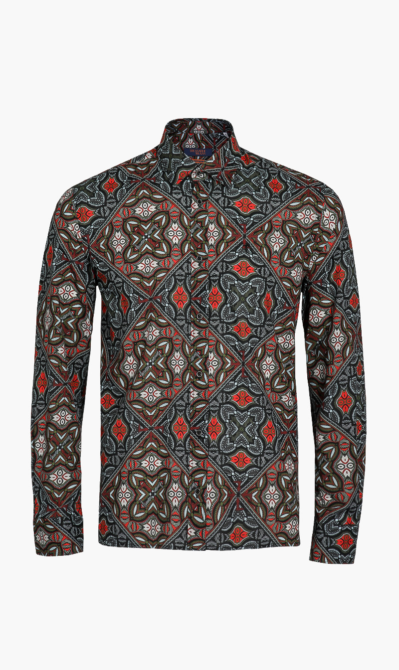 

Trussardi Muslin Print Shirt
