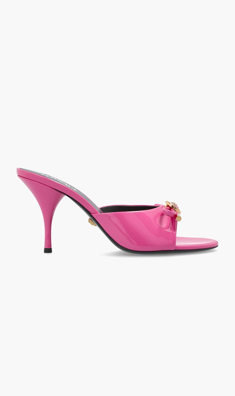 

Versace Pink Mules T 85 Patent Calf Leather for Women