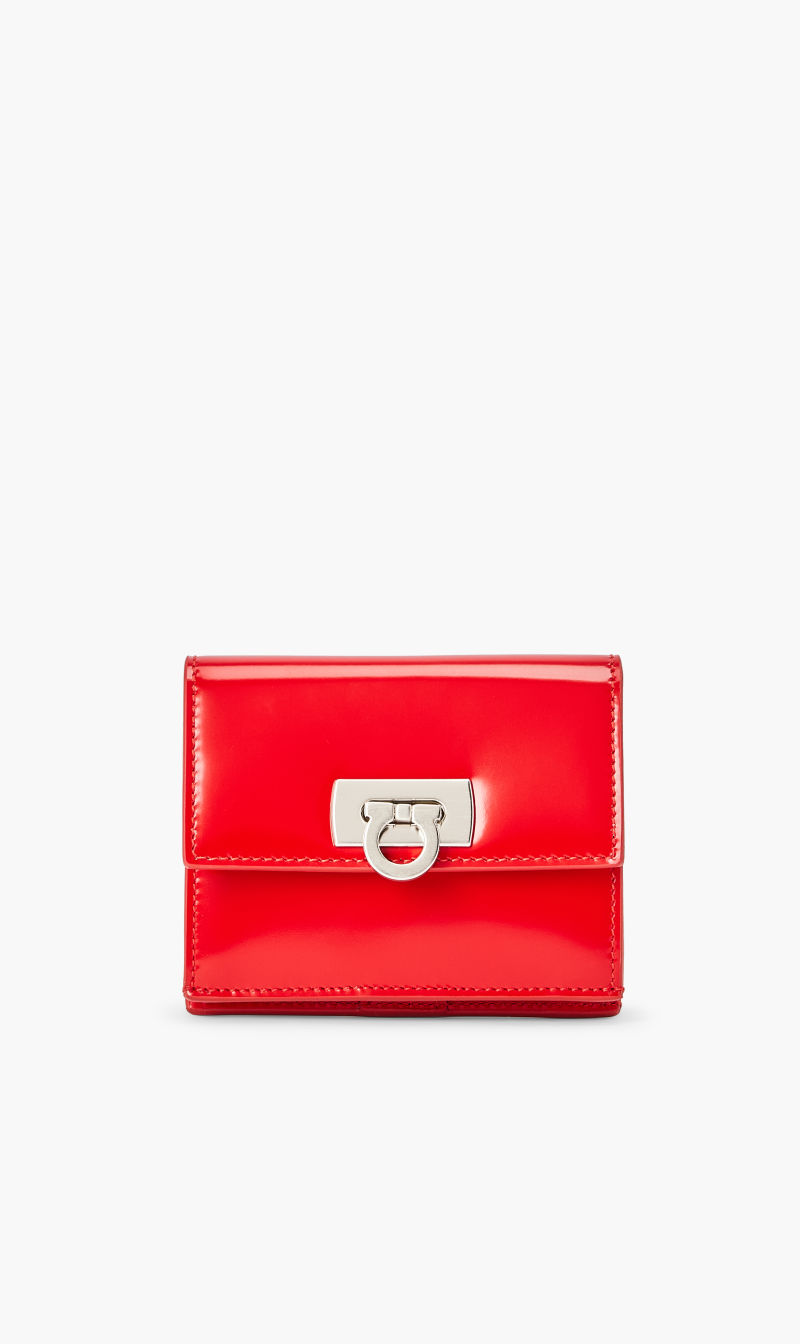 

Salvatore Ferragamo Red French Wallet for Women | The Deal Outlet