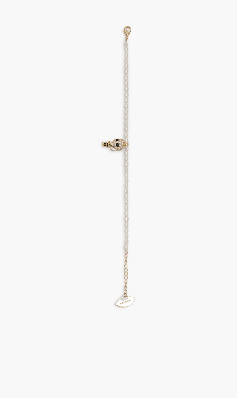 

Karl Lagerfeld Gold Kikonik 20 Pave Karl Brclt for Women | The Deal Outlet