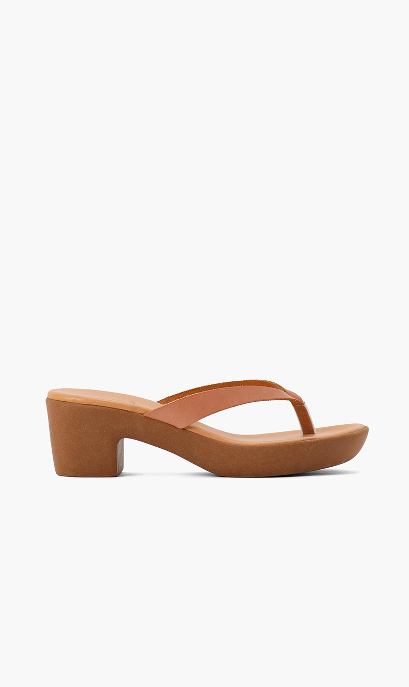 

Ancient Greek Sandals Block Leather Sandals