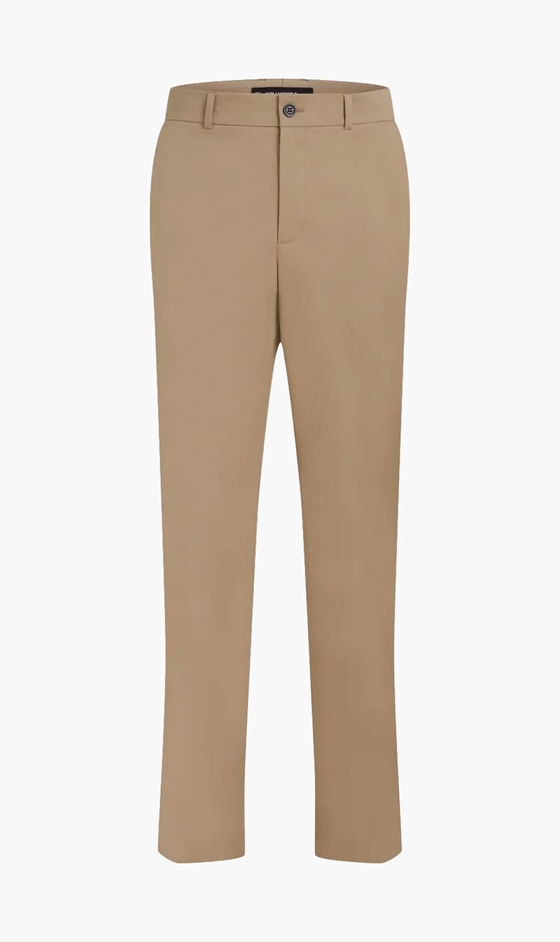 Karl Lagerfeld Beige Chino Pants for Men