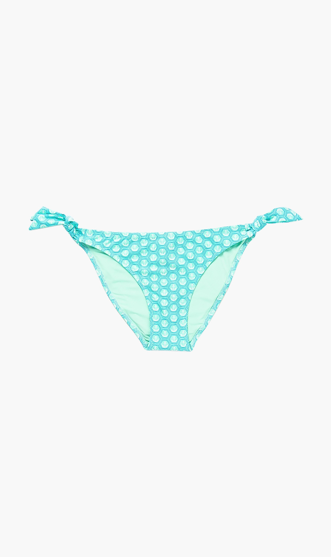 

Flamme Anchor Print Bikini Bottom, Green